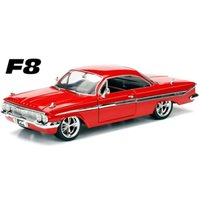 DOMS CHEVROLET IMPALA FAST AND FURIOUS 8 RED