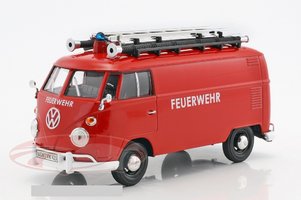 Volkswagen VW Type 2 T1 bus fire Department
