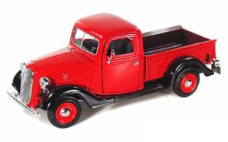 Ford Pick Up, červena-čierna, 1937