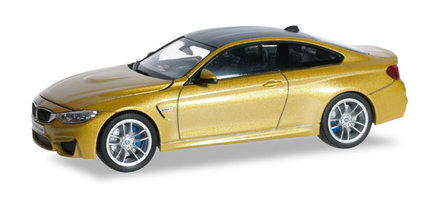 Auto BMW M4 Coupé, austin gelb metallic