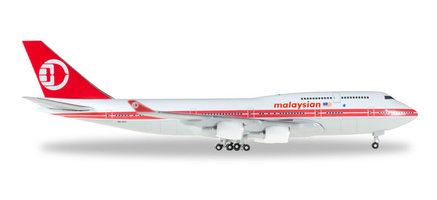 Boeing B747-400 Malaysia Airlines  - Retro colors