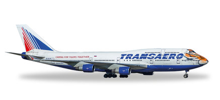 Boeing 747-400 "Amur Tiger" Transaero