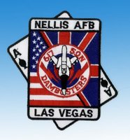 Vyšívaný odznak Nellis Las Vegas