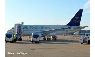 AIRBUS A318 Saudia Royal Flight