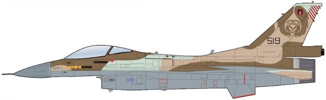 F16C Barak No.519, 101 Squadron, IAF - 2010s