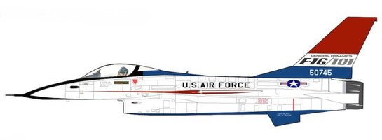F16101 75-0745 - USAF - 19th Dec 1980
