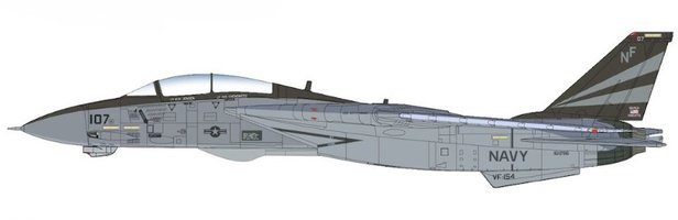 Grumman F14A Tomcat US Navy , USS Ktty Hawk, 2003 "OIF"
