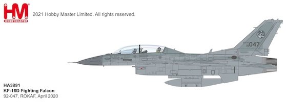 F16D Fighting Falcon 92-047, 20th Fighter Wing, ROKAF - April 2020