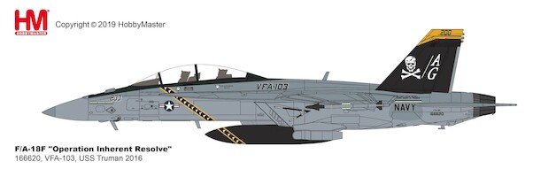 F/A-18F Super Hornet, Jolly Rogers US Navy USS Harry S. Truman Operation Inherent Resolve 2016