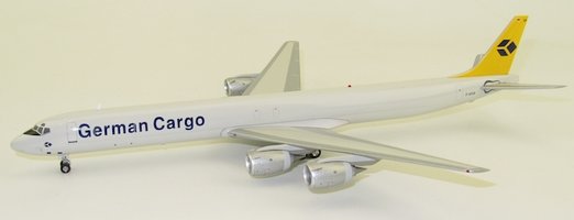 Douglas DC8-73CF German Cargo with stand
