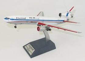 Douglas DC10-10 United Airlines "EXPERIMENTAL SHIP 4" Polished 
