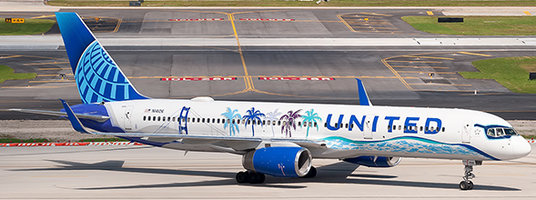 Boeing 757-200 United Airlines "Her Art Here - California Livery"