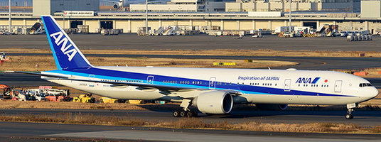 Boeing 777-300ER ANA "Flap Down"