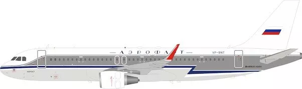 Airbus A320 Russian Airlines " retro "