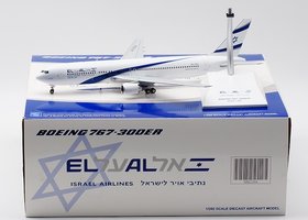 Boeing 767-300ER El Al Israel Airlines with stand.