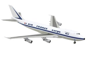 Boeing 747-200F Air France Cargo with stand