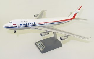 Boeing 747-100 Wardair Canada with stand
