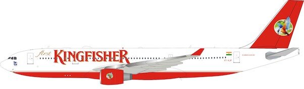Airbus A330-200  Kingfisher Airlines with stand