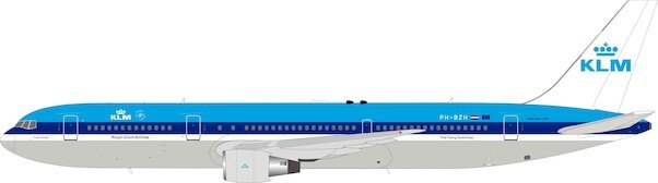 Boeing 767-300ER KLM with stand