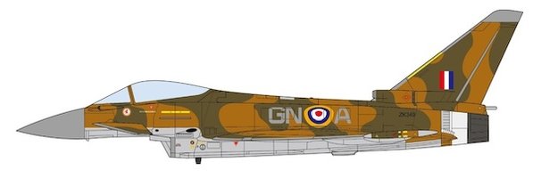 Eurofighter EF2000 Typhoon RAF Royal Air Force " 75. Jahrestag der Schlacht von Großbritannien "
