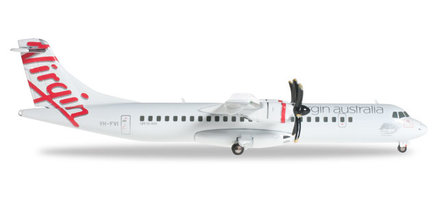 Das Flugzeug ATR-72-500 " Mission Beach " Virgin Australia