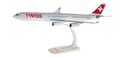 Aircraft Airbus A340-300 Swiss International Air Lines Snap-fit
