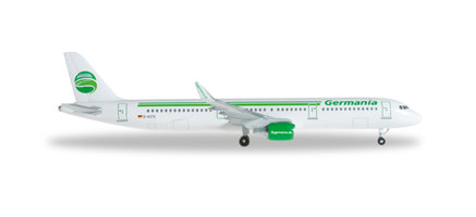 Der Airbus A321 Germania