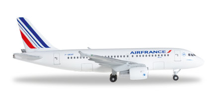 Der Airbus A319 der Air France F-GRXF