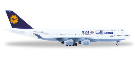 Boeing B747-400 Lufthansa "FC Bayern München: China Tour 2015" "Bayern"