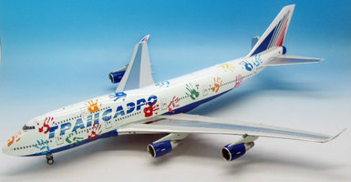 Boeing B747-412 Transaero Airlines "2010s" colors, "Palms" livery