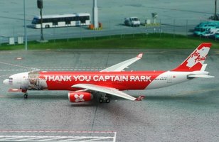 Airbus A330-300 AirAsia X "Thank You Captain Park",