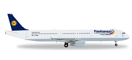 Lietadlo  Airbus A321  Lufthansa "Fanhansa"