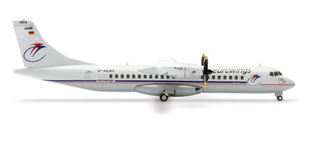 Das Flugzeug ATR-72-200 Eurowings