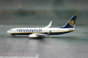 Lietadlo Boeing B737-800 Ryanair "2010s" Colors. With winglets