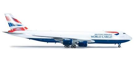 Boeing B747-8F British Airways " Welt "