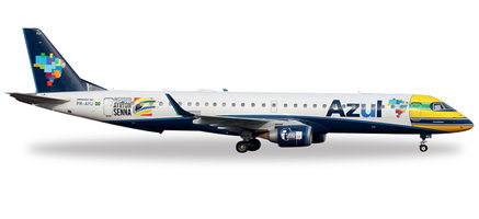 Embraer E195 Flugzeuge Azul Brazilian Airlines " Ayrton Senna "