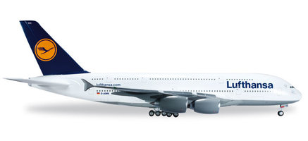 Aircraft  Airbus A380-800 Lufthansa  "Dusseldorf"