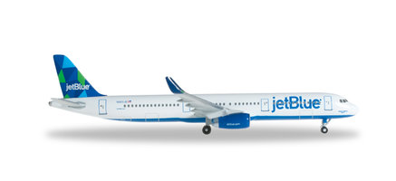 Der Airbus A321 JetBlue " Mint "