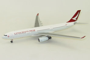 Airbus A330-300 Cathay Dragon with stand