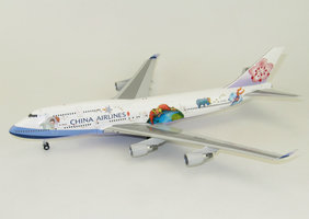 Boeing B747-400 China Airlines " Jimmy " mit Standfuß