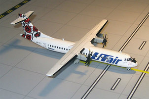 ATR72 UTair "Special Livery" with stand