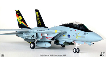 F-14D Tomcat US Navy, USN, Tomcatters, NK100, USS Abraham Lincoln, 1998