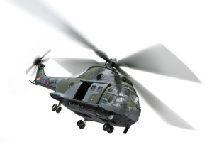 Helicopter Westland Puma HC.Mk 1 RAF  Sqn, XW214, RAF Odiham, England,