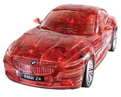 Auto BMW Z4 transparentne červené