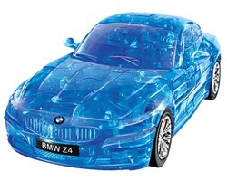 Auto BMW Z4 transparentne modré
