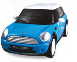 Auto Mini Cooper štandard modré