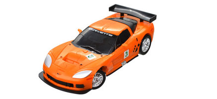 Puzzle Fun 3D Corvette, standard orange