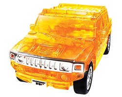 Car Hummer transparent, orange