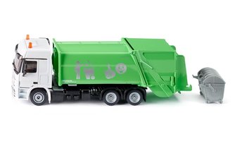 MB Actros Müllwagen " Faun " weiß Grün