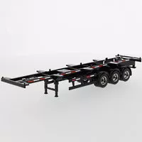 40Ft Skeleton Trailer Trailer - čierna
